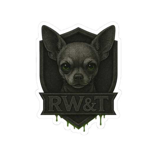 Chihuahua Kiss-Cut Stickers, Cute Pet Decor, Laptop Art, Dog Lover Gift, Vinyl Pet Stickers, Unique Wall Decor