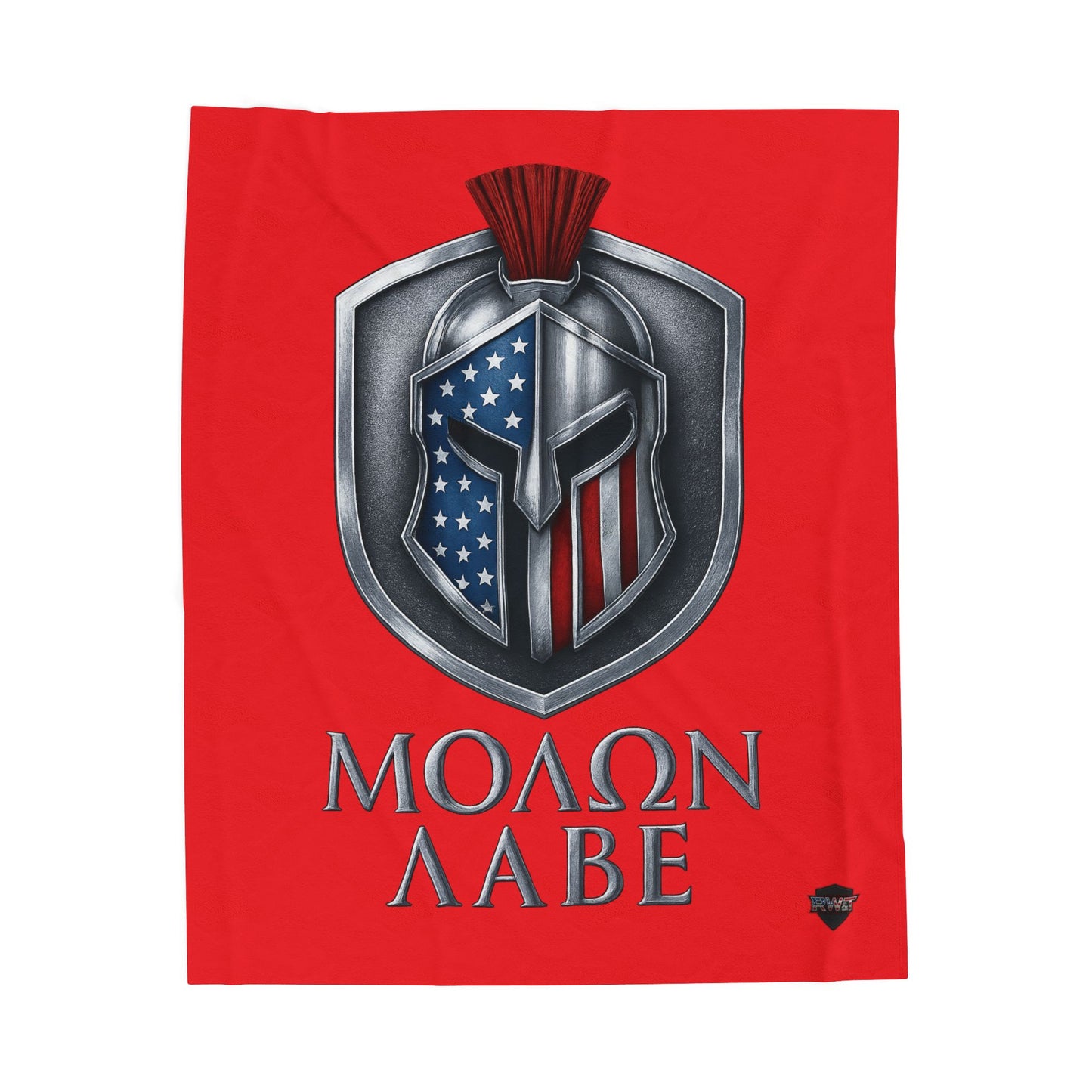 Plush Blanket | Spartan helmet