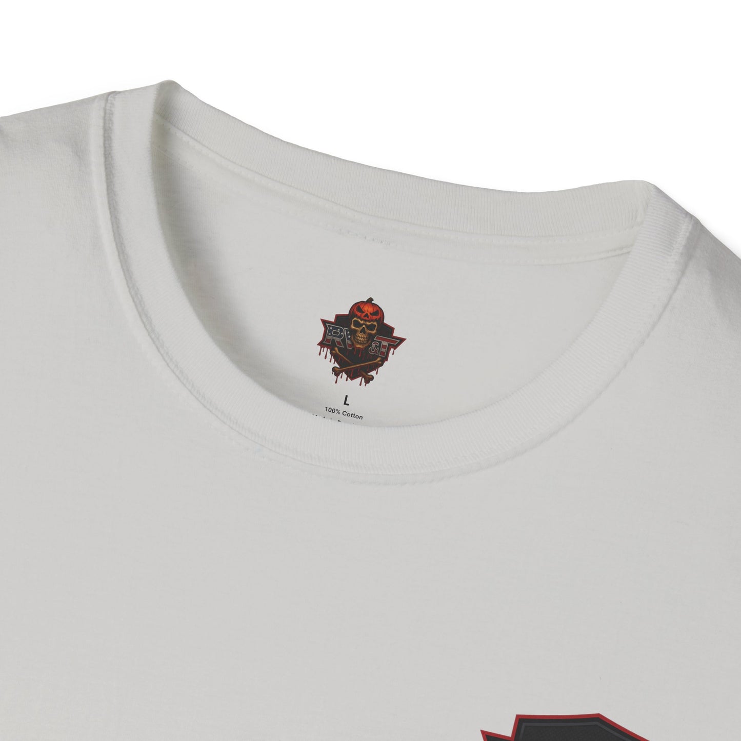 Halloween Graphic Tee, Unisex Softstyle T-Shirt, Spooky Shirt, Casual Wear, Halloween Costume, Fall Fashion