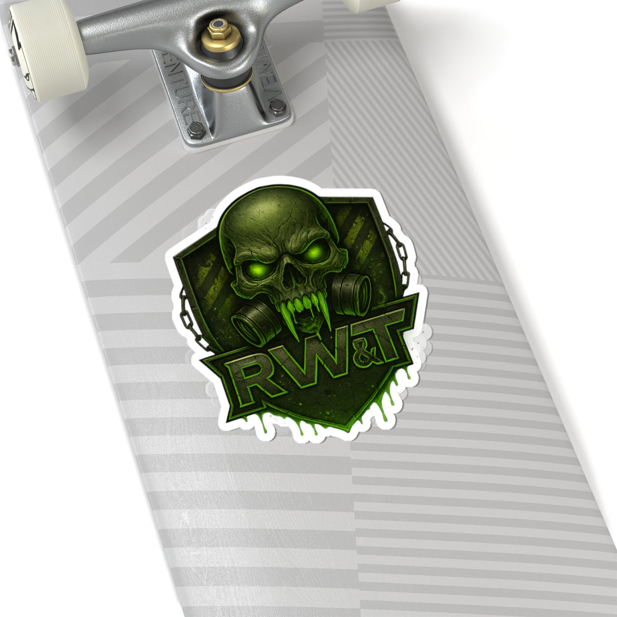 Gothic Skull Kiss-Cut Stickers | Edgy Decals for Laptops, Water Bottles, Halloween Decor, Punk Style, Unique Gifts