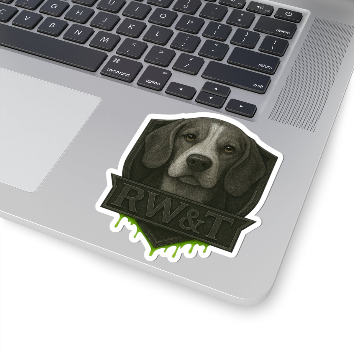Beagle Kiss-Cut Stickers, Dog Lover Stickers, Laptop Accessories, Pet Gifts, Home Decor, Animal Art