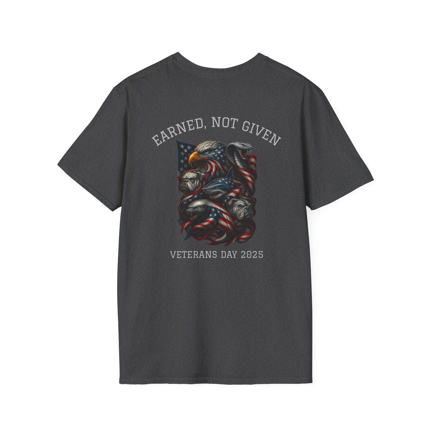 “Earned, Not Given” – Veterans Day Limited Edition Tee | Combined