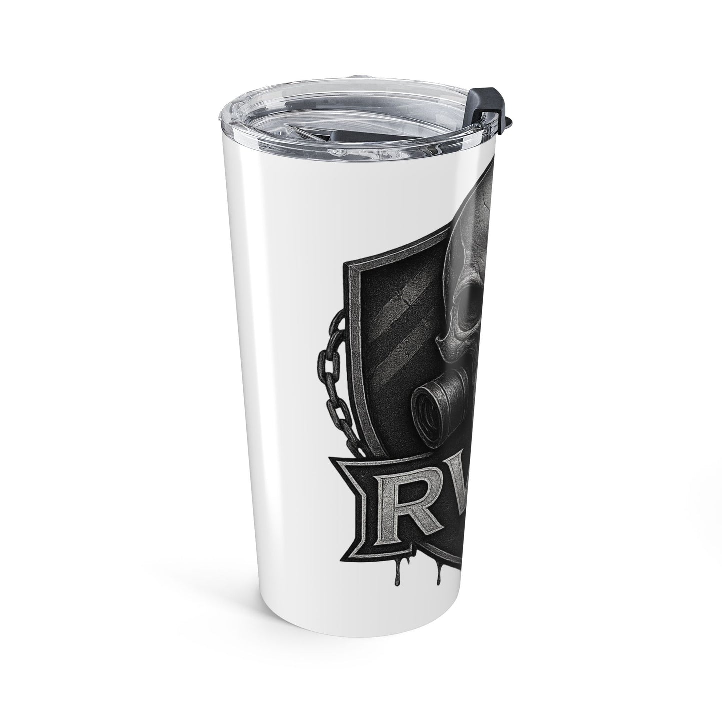 Tumbler 20oz | RW&T | Skull | Silver