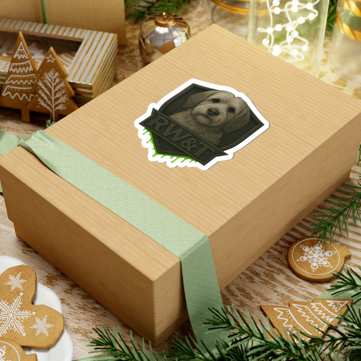 Dog Lover Kiss-Cut Stickers, Pet Owner Gifts, Custom Dog Decals, Laptop Stickers, Animal Themed Decor