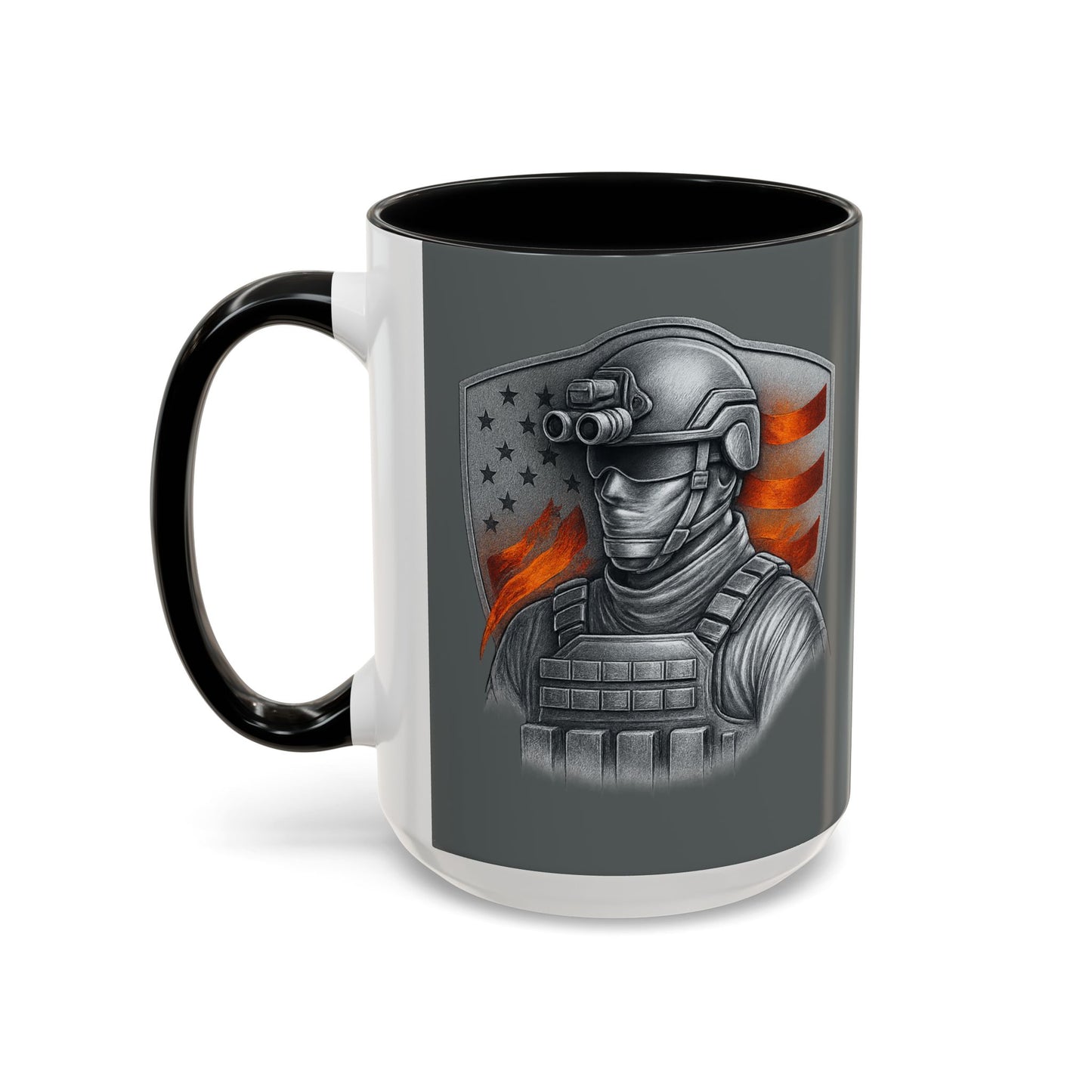 Patriotic Coffee Mug | 15oz | Soldier | RW&T