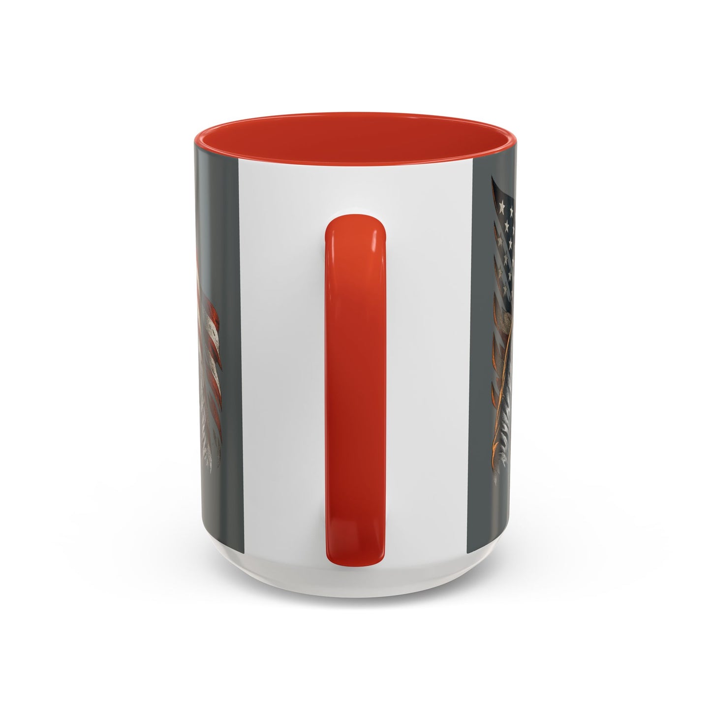 Patriotic Coffee Mug | Soldier | American Flag | 15oz