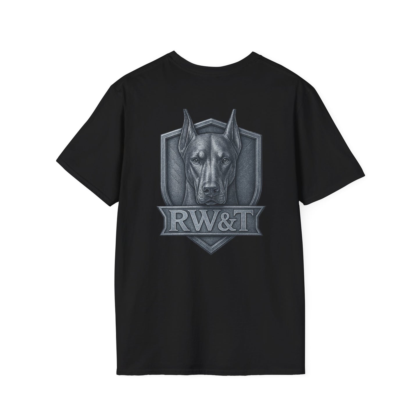 RW&T Doberman | Unisex Softstyle T-Shirt