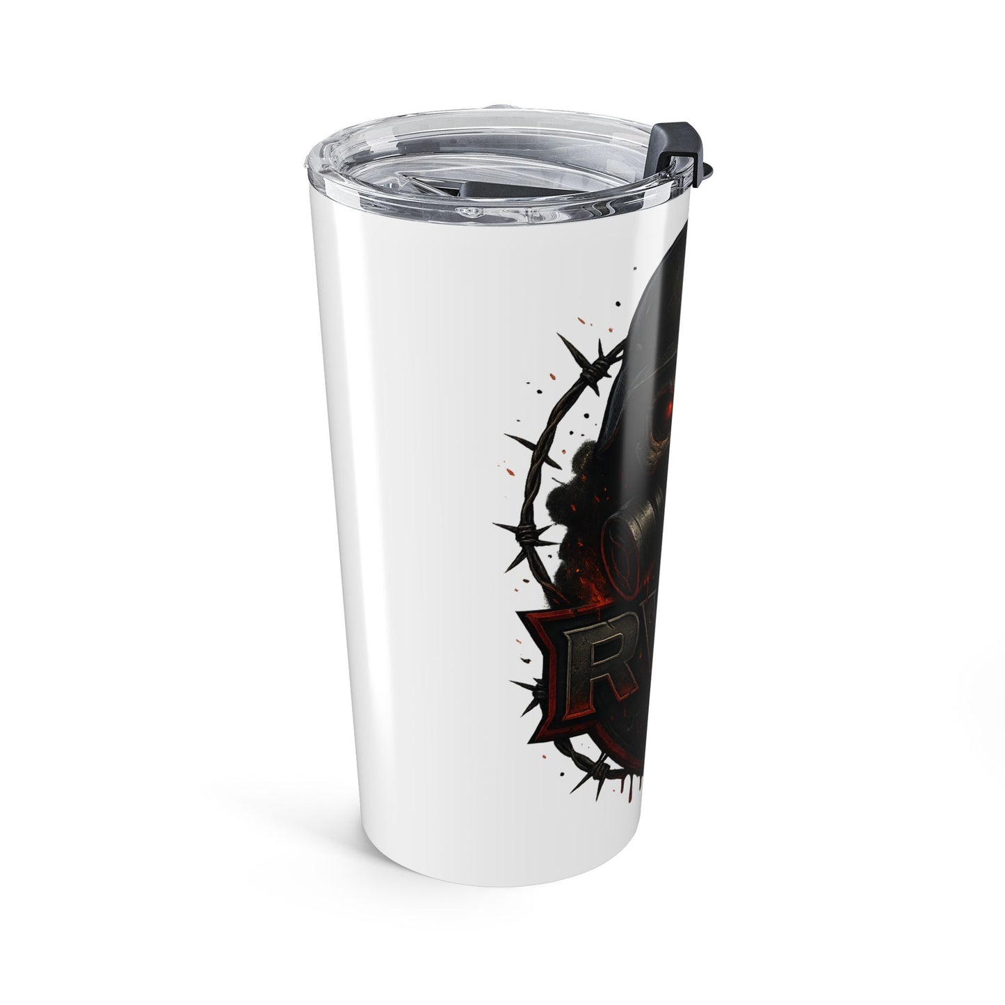 Tumbler 20oz | Rebellious Skull | Halloween | Helmet