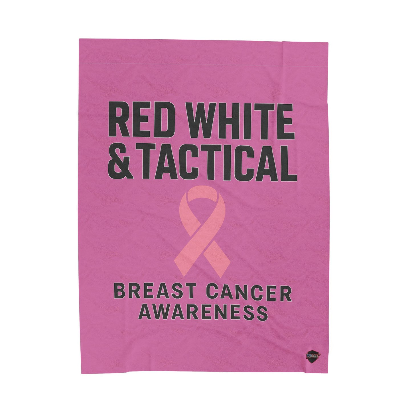 Breast Cancer Awareness | Plush Blanket | Pink Ribbon