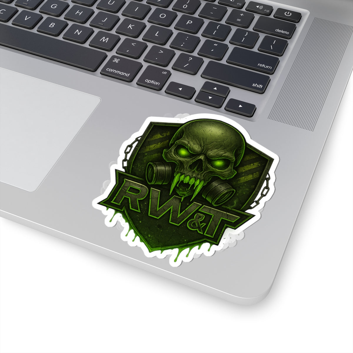 Gothic Skull Kiss-Cut Stickers | Edgy Decals for Laptops, Water Bottles, Halloween Decor, Punk Style, Unique Gifts