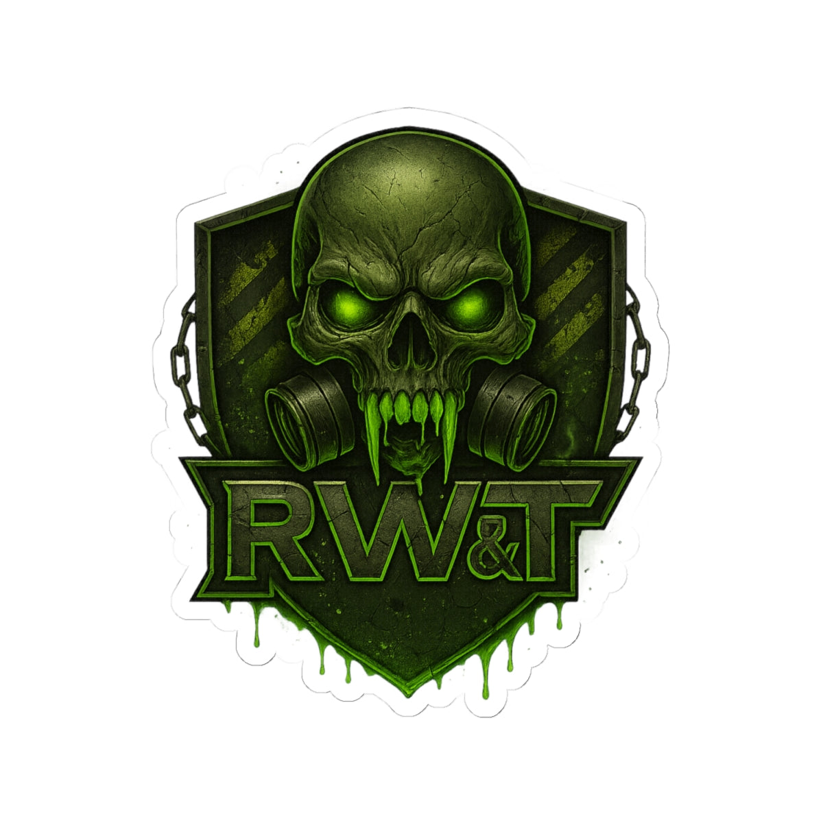 Gothic Skull Kiss-Cut Stickers | Edgy Decals for Laptops, Water Bottles, Halloween Decor, Punk Style, Unique Gifts