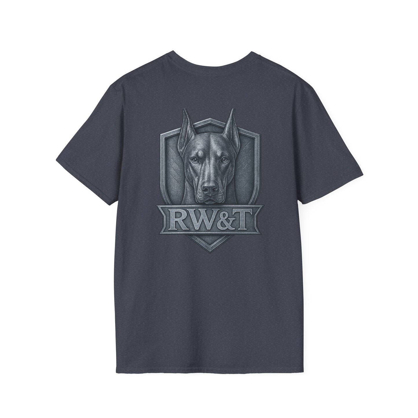 RW&T Doberman | Unisex Softstyle T-Shirt