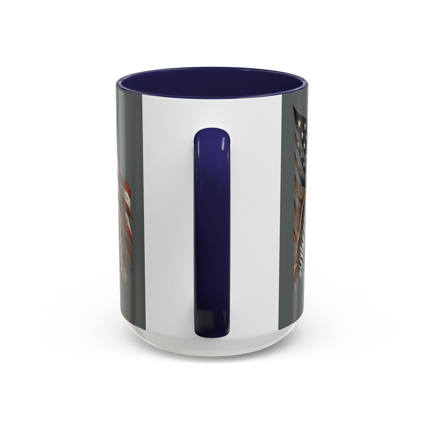Patriotic Coffee Mug | Soldier | American Flag | 15oz