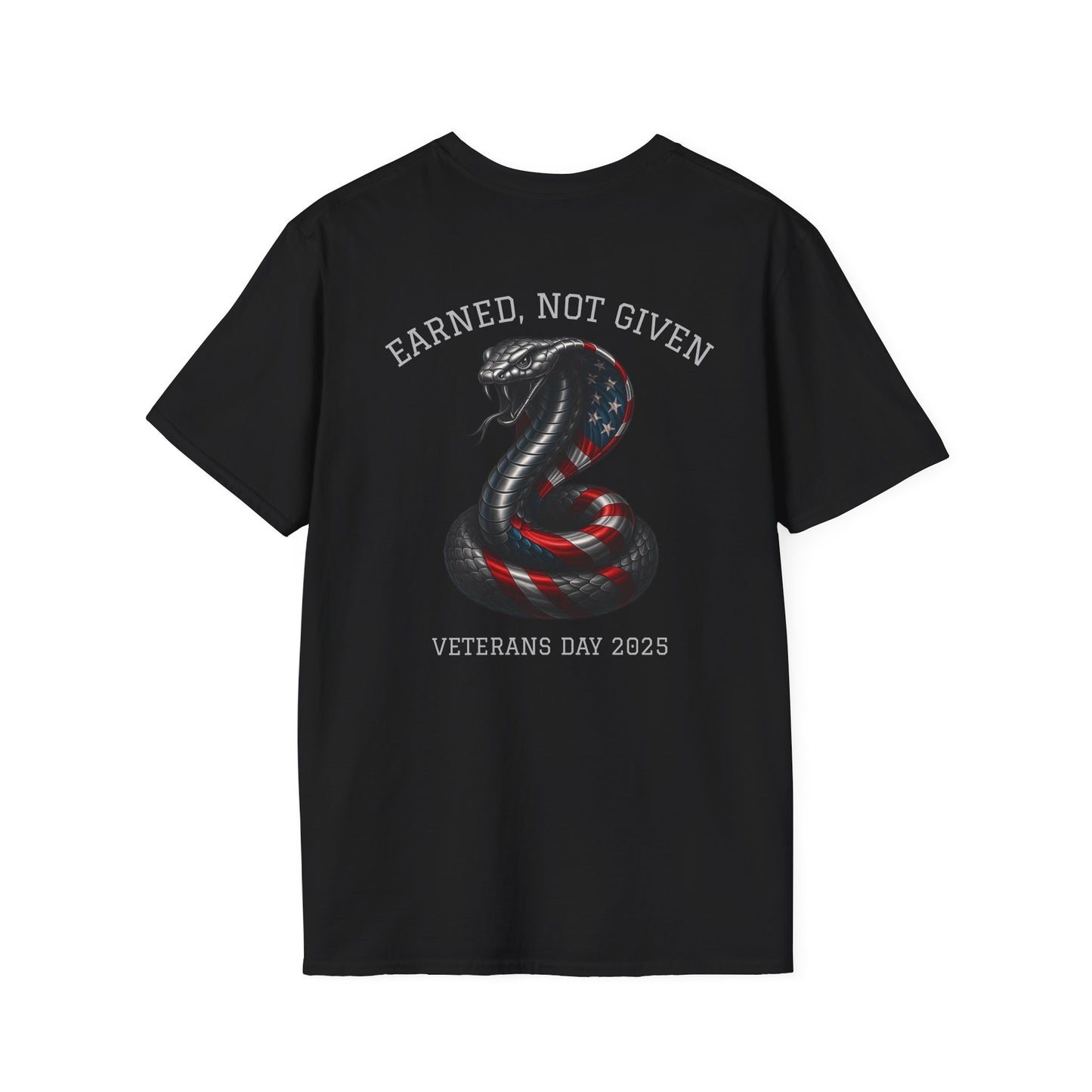 “Earned, Not Given” – Veterans Day Limited Edition Tee | Snake