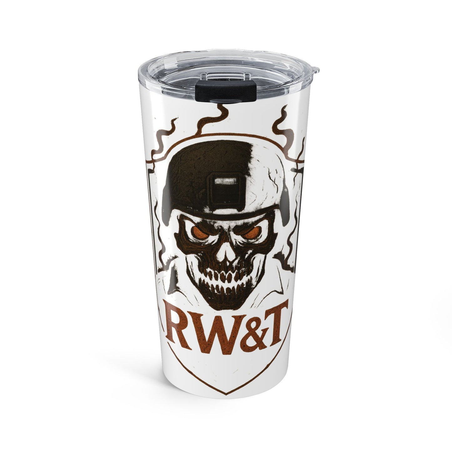 Tumbler 20oz | RW&T | Skull | Helmet