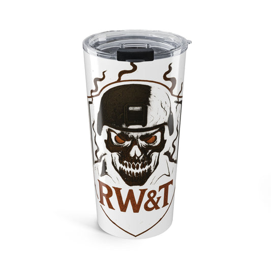 Tumbler 20oz | RW&T | Skull | Helmet