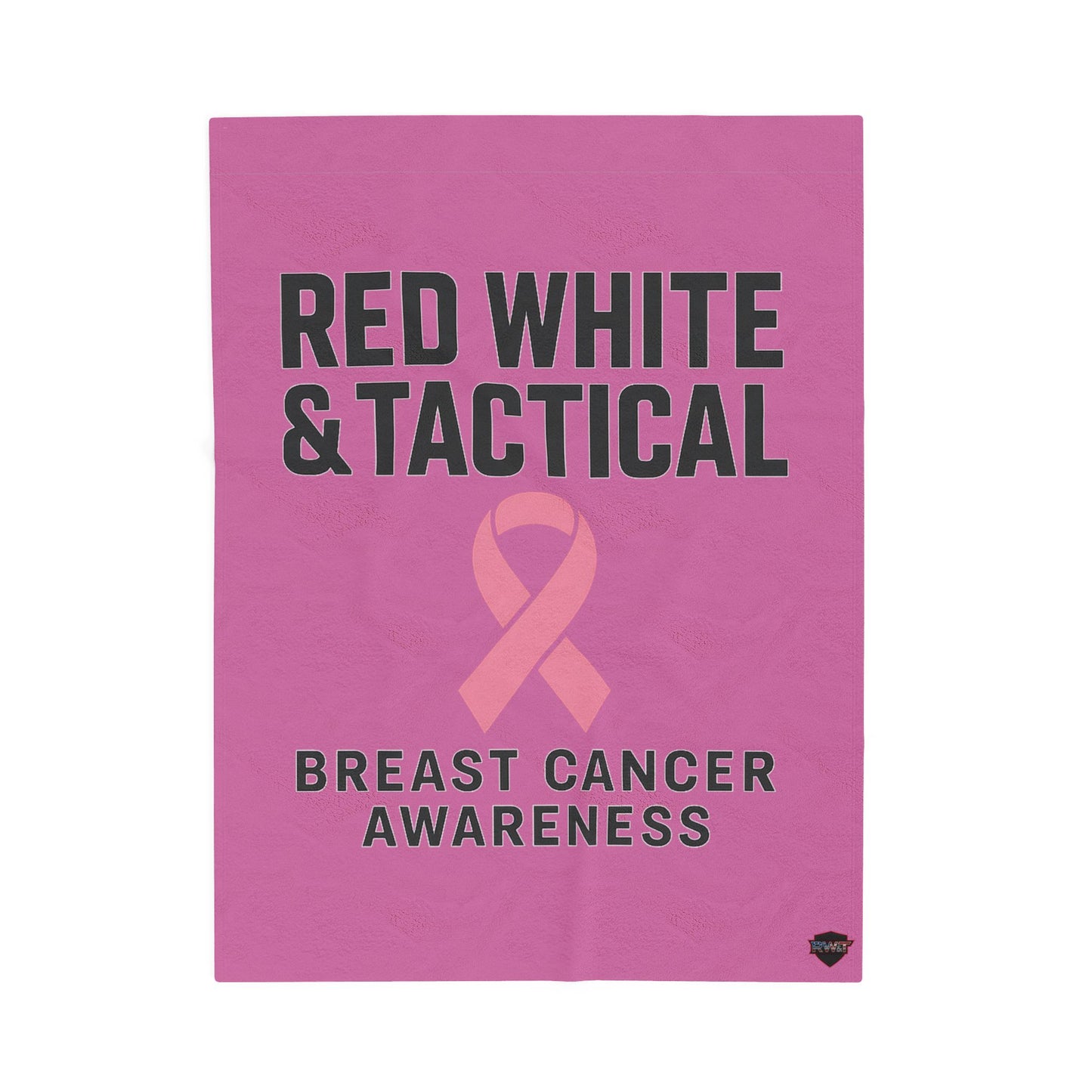 Breast Cancer Awareness | Plush Blanket | Pink Ribbon