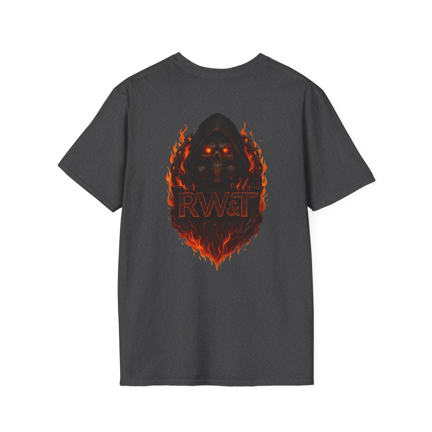 🔥 “RW&T Hellfire Reaper – Flames of War Edition” | Unisex Softstyle T-Shirt