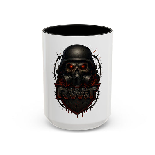 Rebellious Skull Accent Coffee Mug - Perfect for Gifting, Home Decor, Office Use, Goth Aesthetic, or Halloween Celebrations