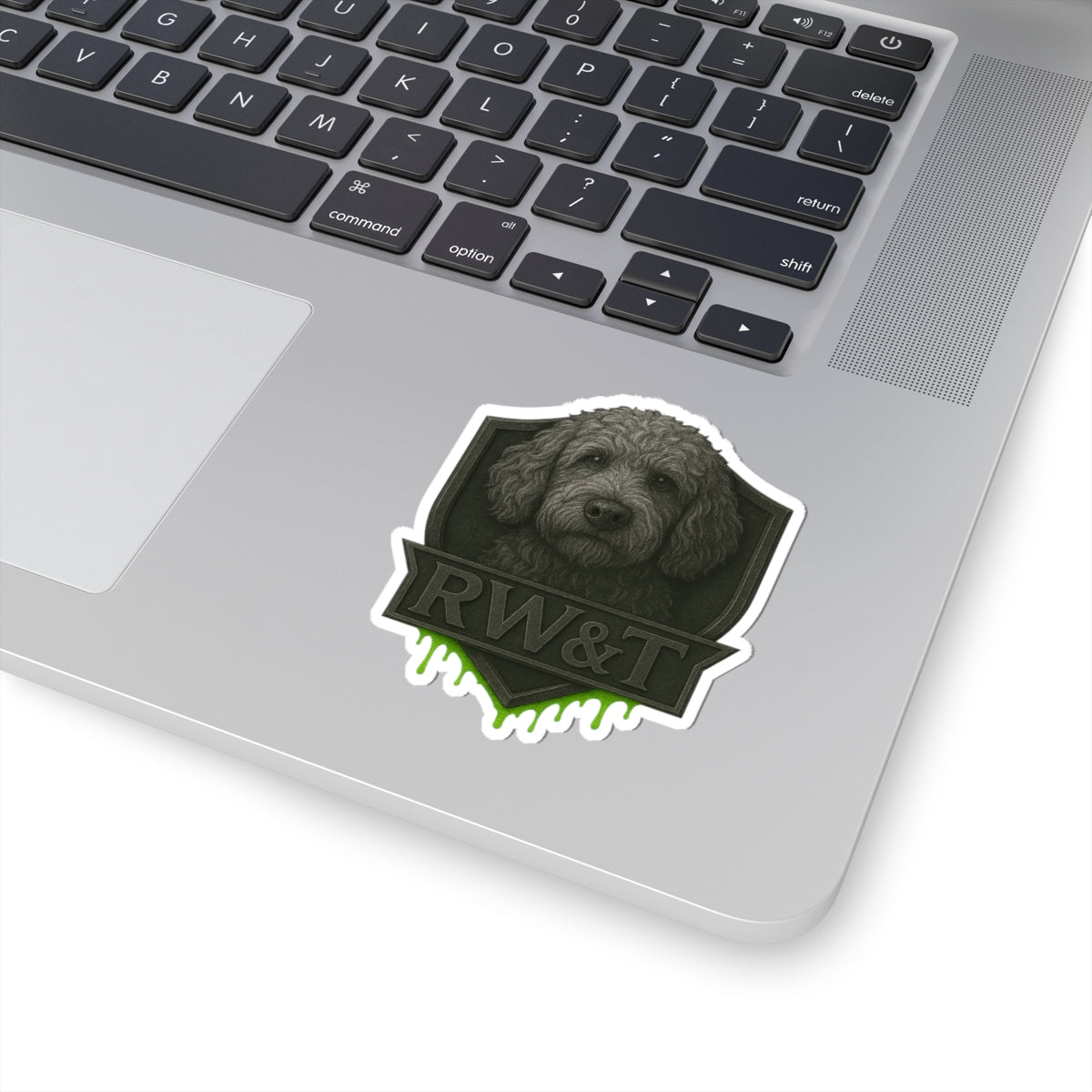 Rustic Dog Lover Kiss-Cut Stickers, Pet Memorial, Laptop Decor, Gift for Dog Owners, Home & Office Decoration