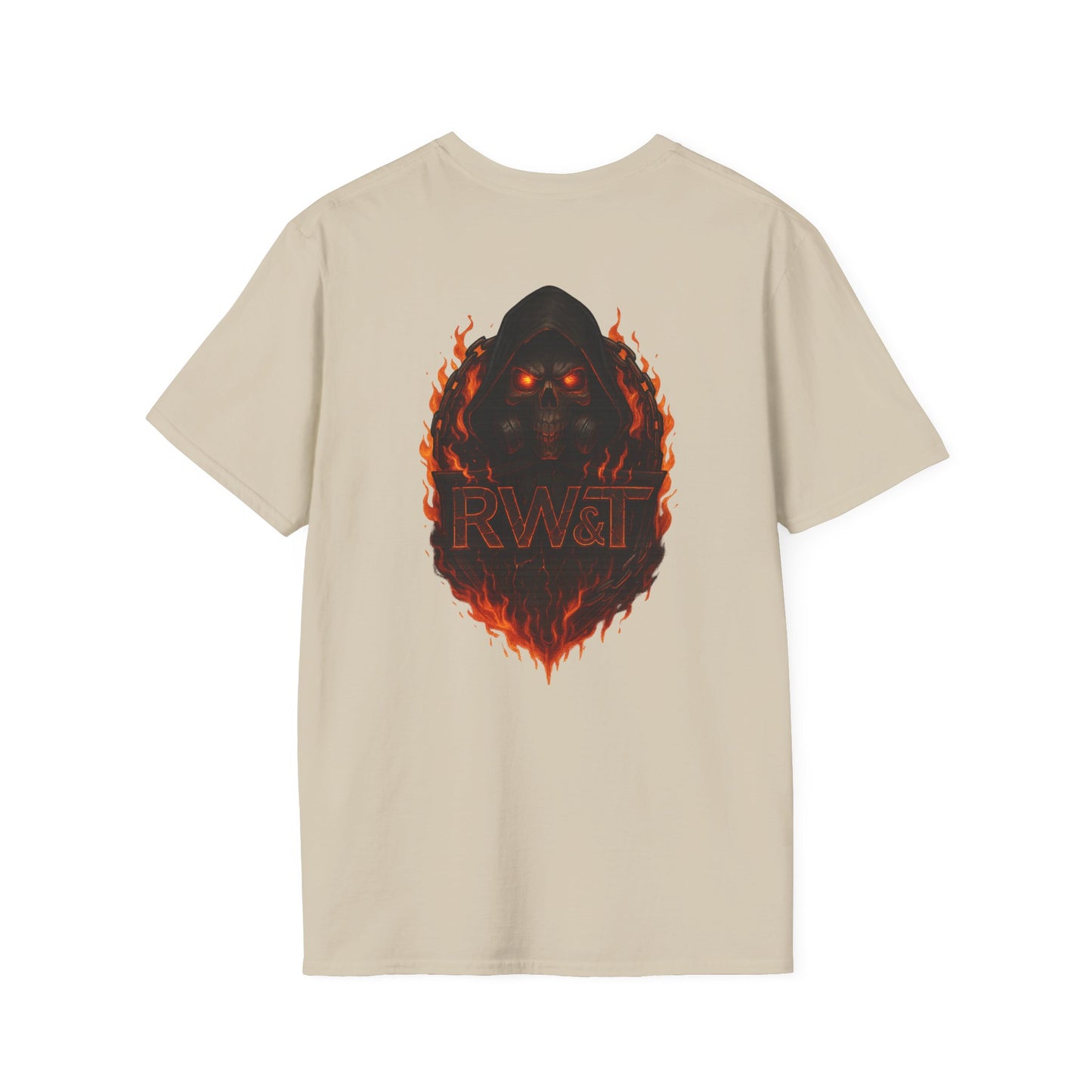 🔥 “RW&T Hellfire Reaper – Flames of War Edition” | Unisex Softstyle T-Shirt