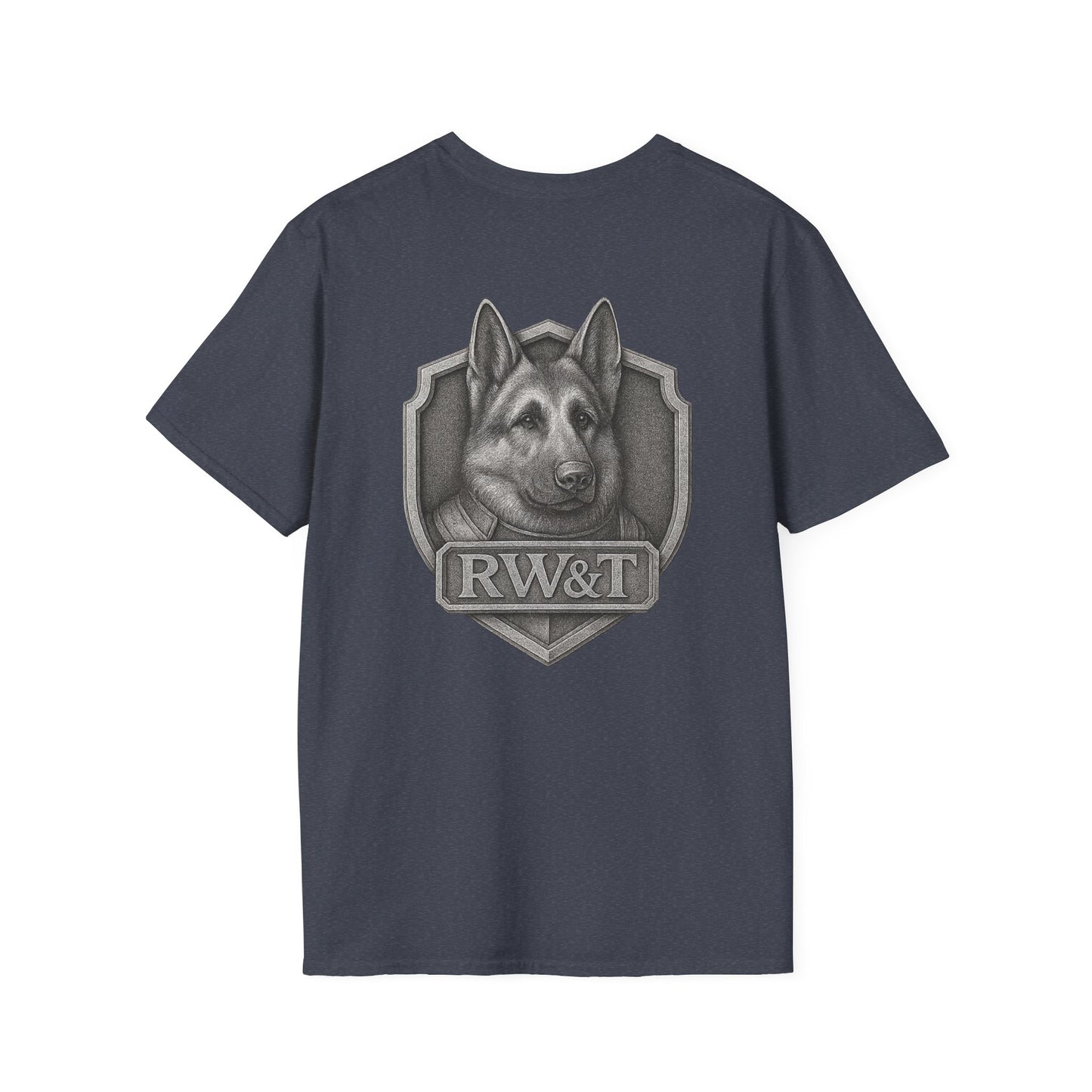RW&T German Shepherd | Unisex Softstyle T-Shirt