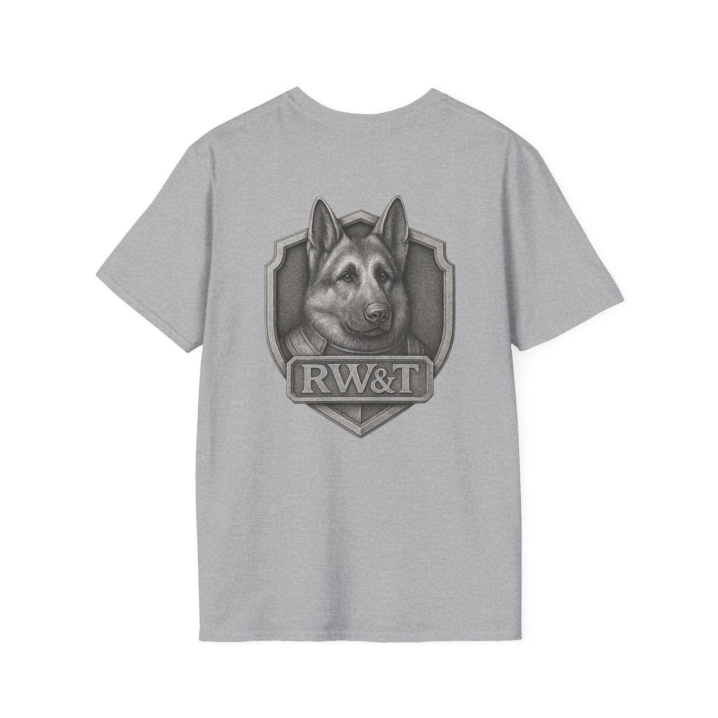 RW&T German Shepherd | Unisex Softstyle T-Shirt